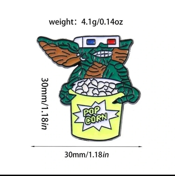 Gremlins collectors enamel brooch pin accessories backpack womens jewelry fashio - Picture 2 of 5